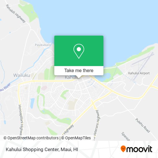 Mapa de Kahului Shopping Center