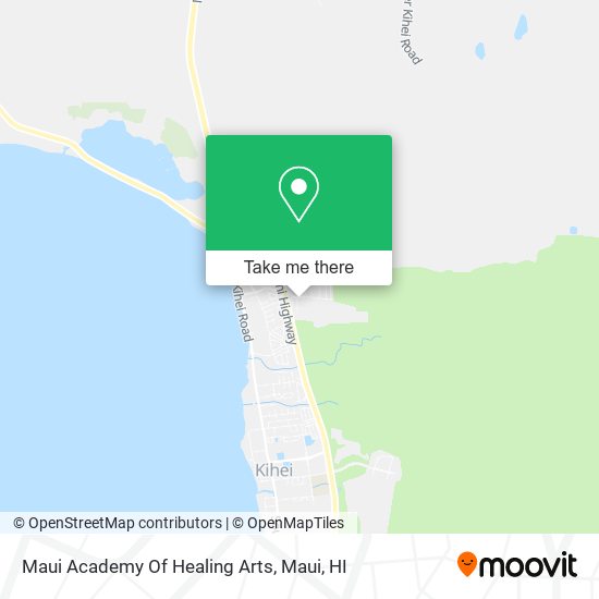 Maui Academy Of Healing Arts map
