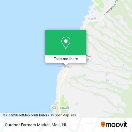Outdoor Farmers Market map