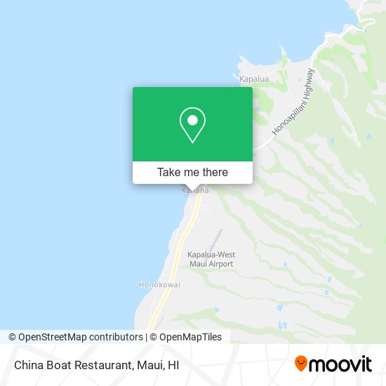 Mapa de China Boat Restaurant