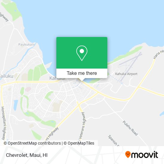 Chevrolet map