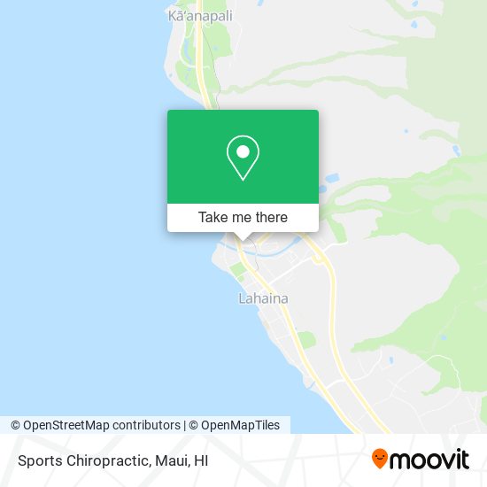 Sports Chiropractic map