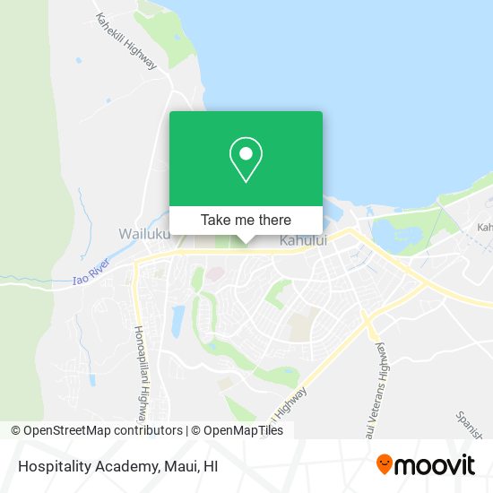 Hospitality Academy map