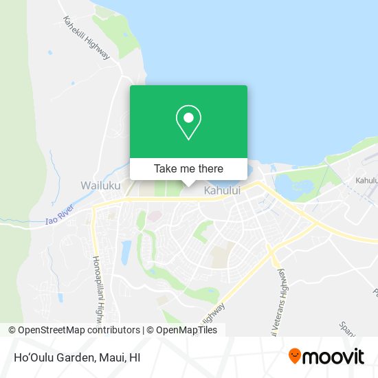 Ho‘Oulu Garden map