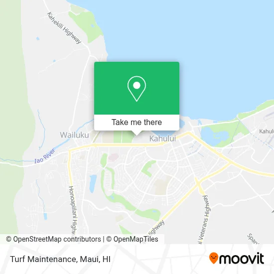 Turf Maintenance map