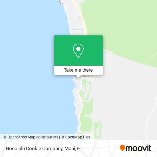 Honolulu Cookie Company map