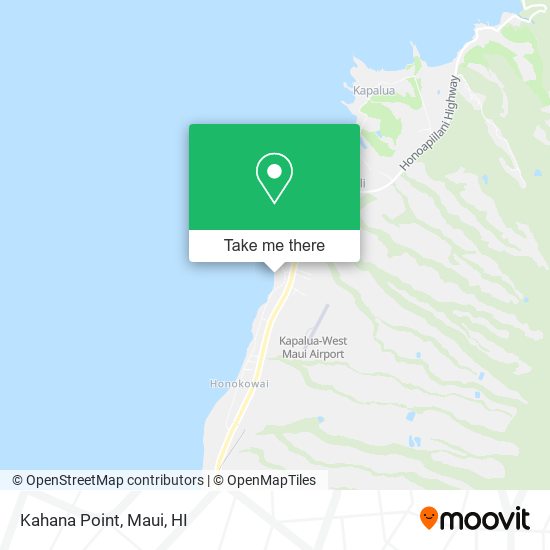 Mapa de Kahana Point