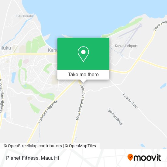 Mapa de Planet Fitness