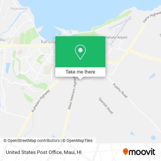 Mapa de United States Post Office