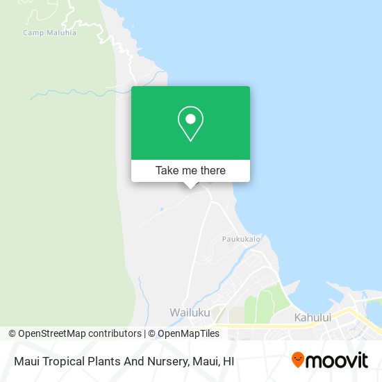 Maui Tropical Plants And Nursery map