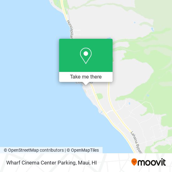 Wharf Cinema Center Parking map