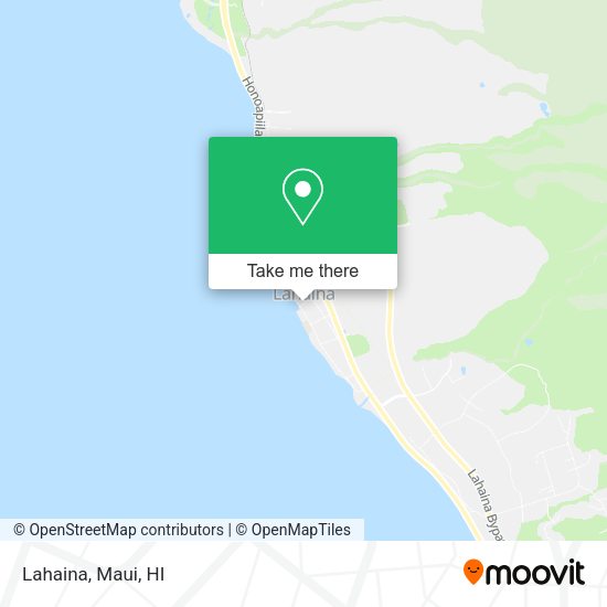 Lahaina map