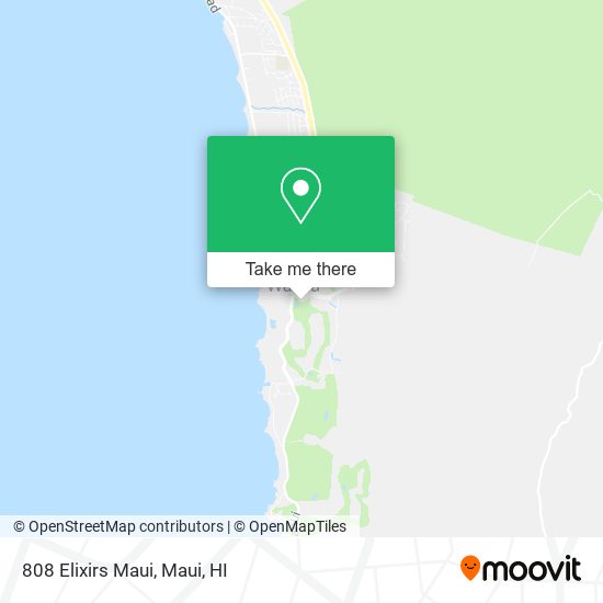Mapa de 808 Elixirs Maui