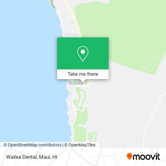 Wailea Dental map