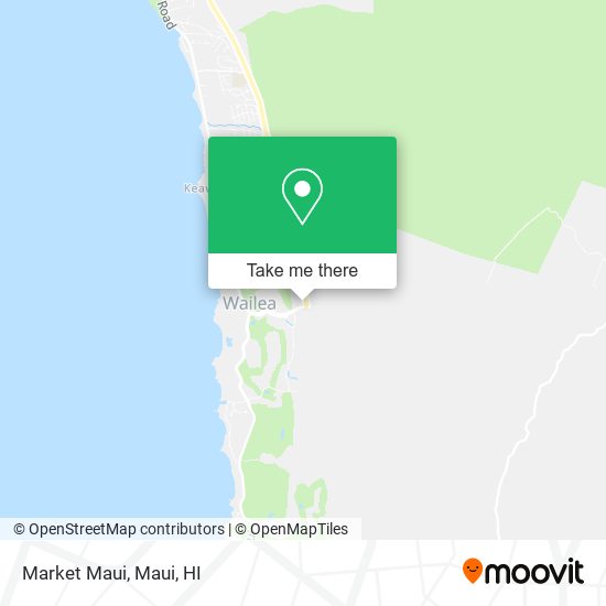 Mapa de Market Maui