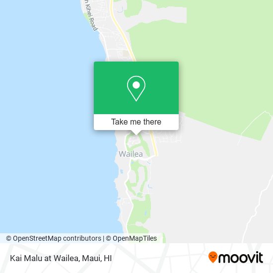 Mapa de Kai Malu at Wailea