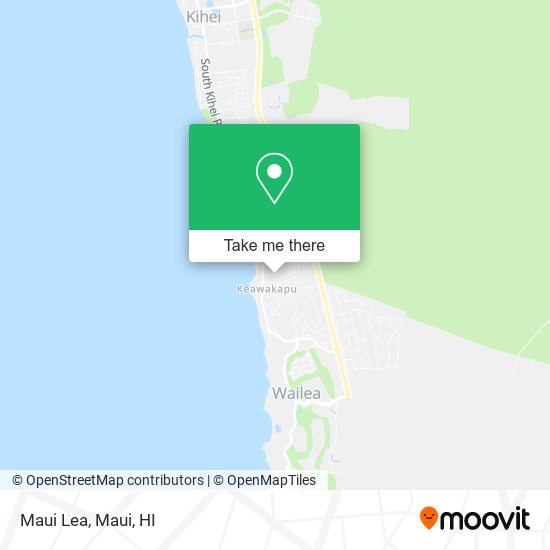 Maui Lea map