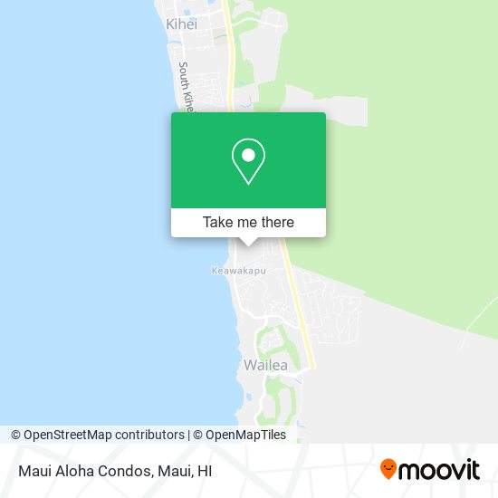 Maui Aloha Condos map