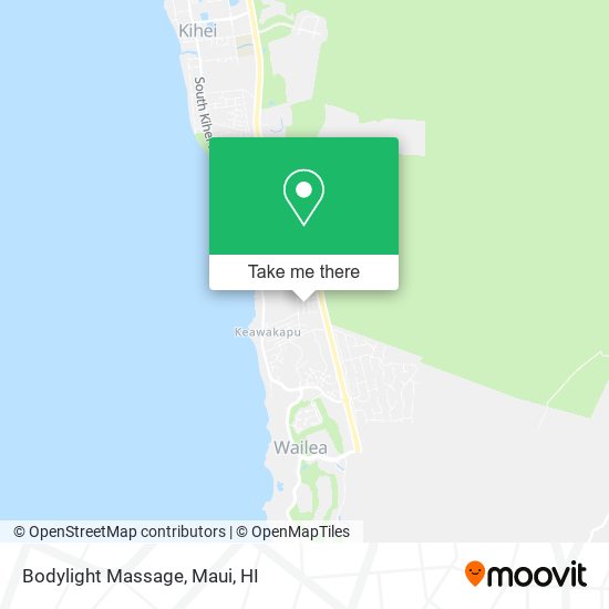 Mapa de Bodylight Massage