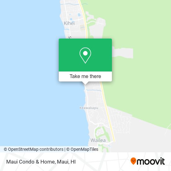 Maui Condo & Home map