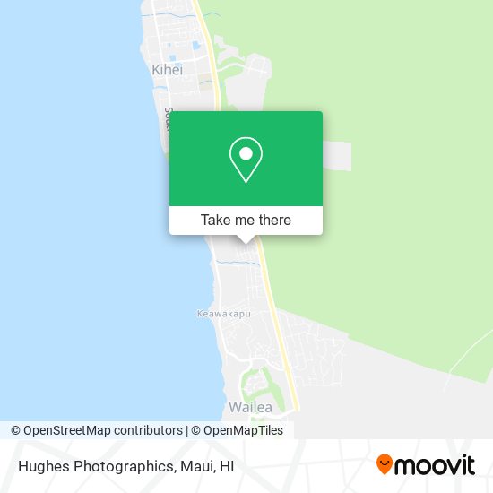 Hughes Photographics map