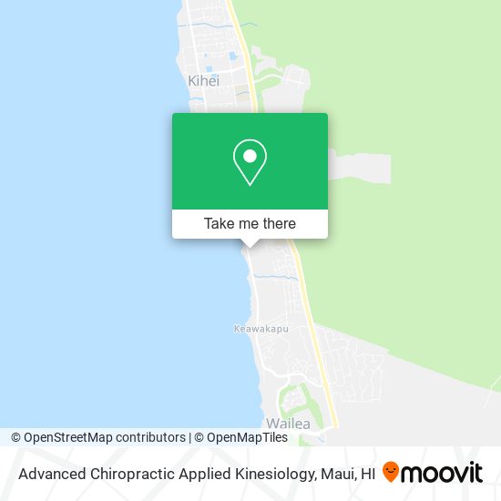 Mapa de Advanced Chiropractic Applied Kinesiology