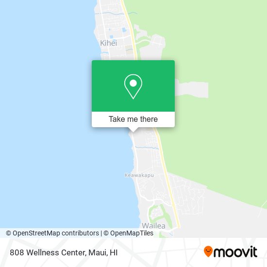 Mapa de 808 Wellness Center