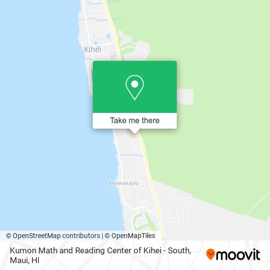 Kumon Math and Reading Center of Kihei - South map