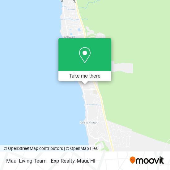 Maui Living Team - Exp Realty map