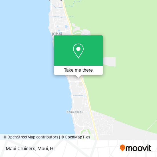 Maui Cruisers map