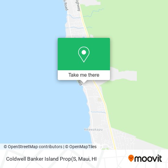 Coldwell Banker Island Prop map