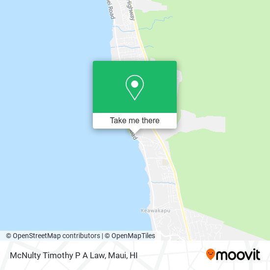 Mapa de McNulty Timothy P A Law