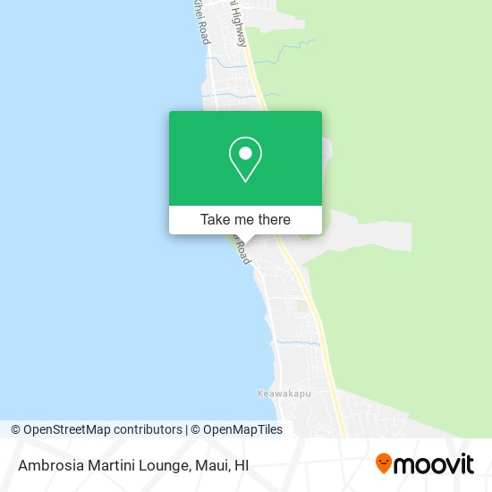 Mapa de Ambrosia Martini Lounge