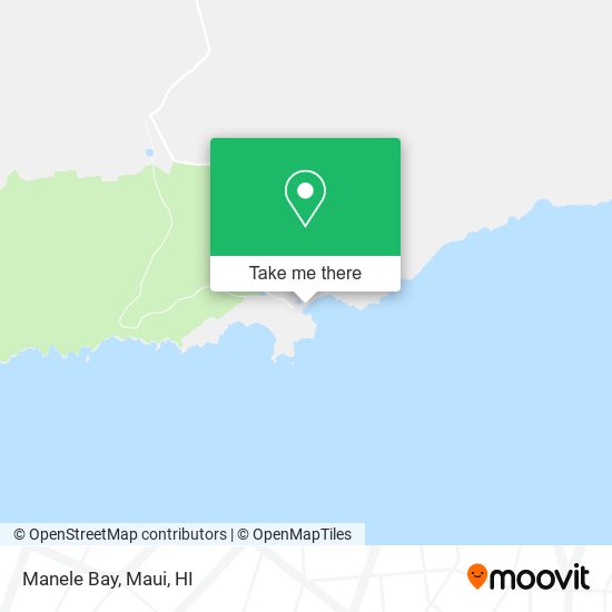 Mapa de Manele Bay