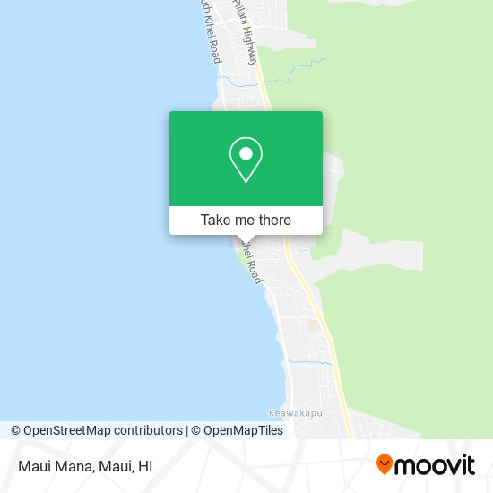 Mapa de Maui Mana