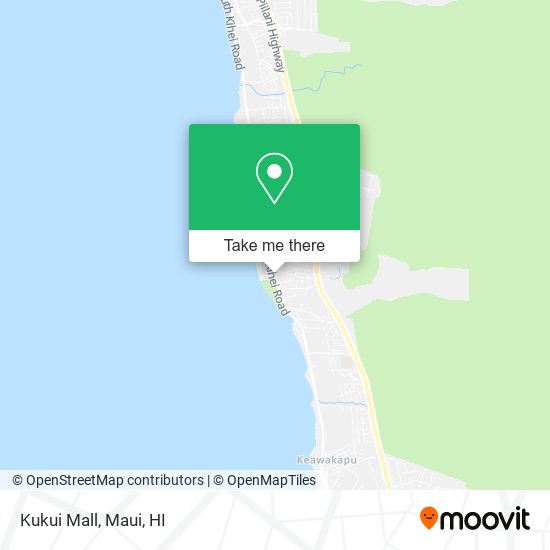 Kukui Mall map