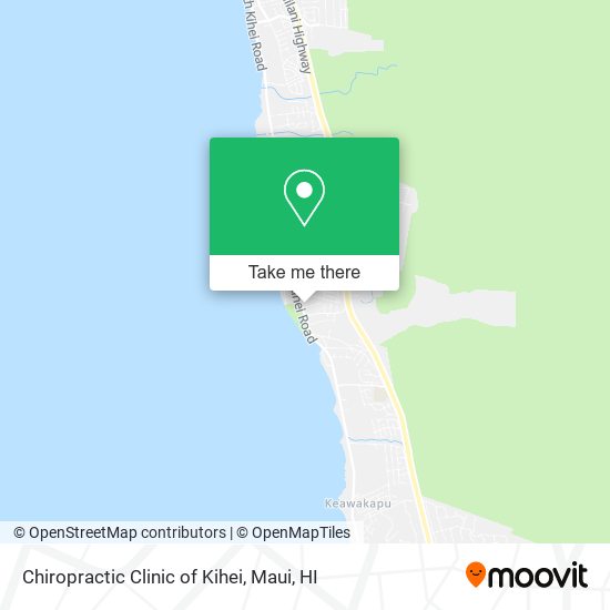 Mapa de Chiropractic Clinic of Kihei