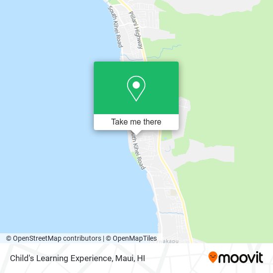 Child's Learning Experience map