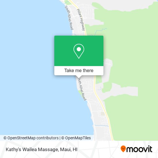 Mapa de Kathy's Wailea Massage