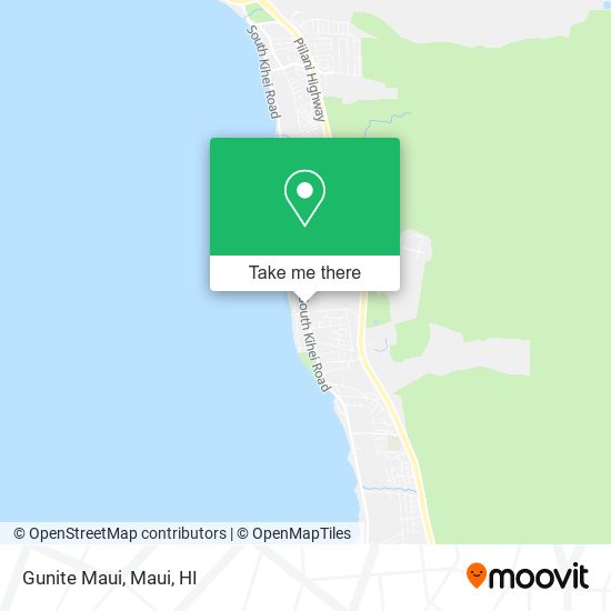 Gunite Maui map