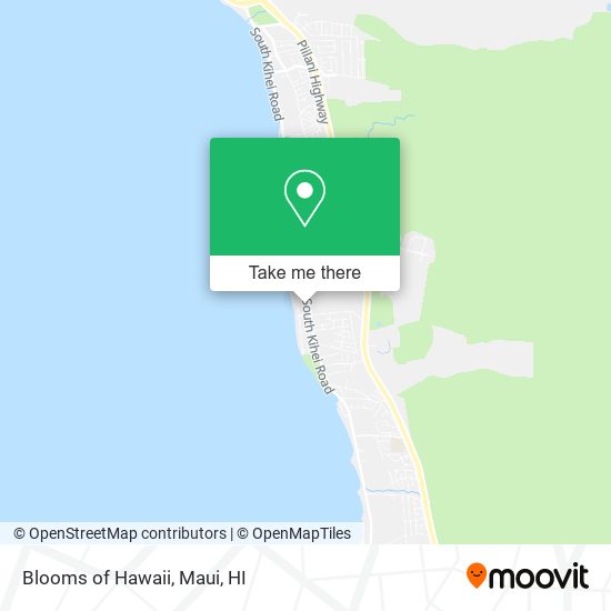 Mapa de Blooms of Hawaii