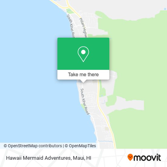 Mapa de Hawaii Mermaid Adventures