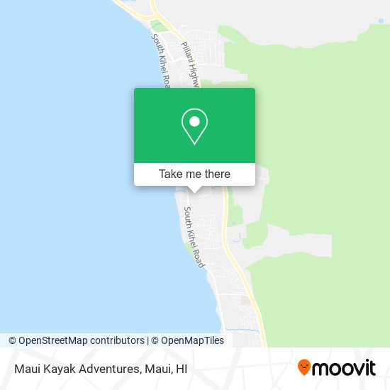 Mapa de Maui Kayak Adventures