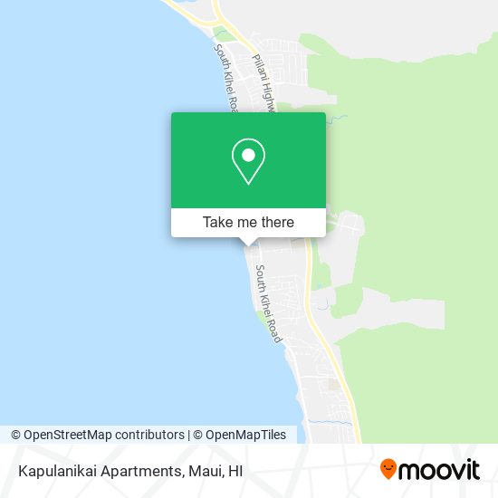 Kapulanikai Apartments map