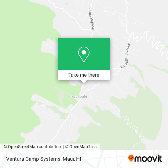 Mapa de Ventura Camp Systems