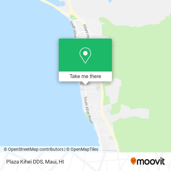 Plaza Kihei DDS map