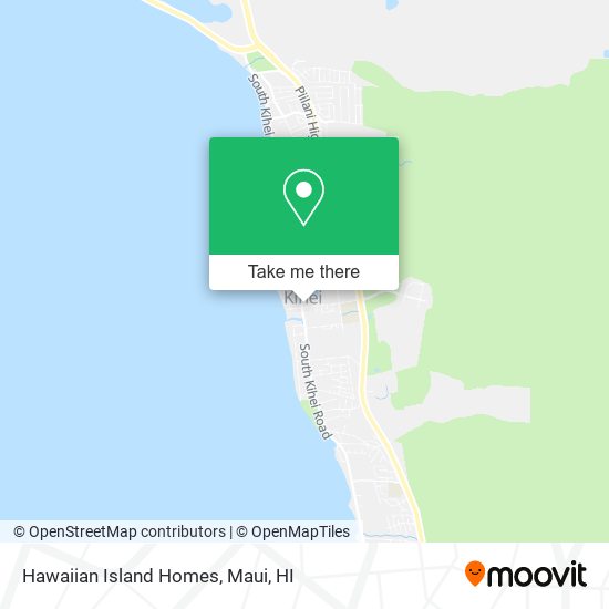 Hawaiian Island Homes map