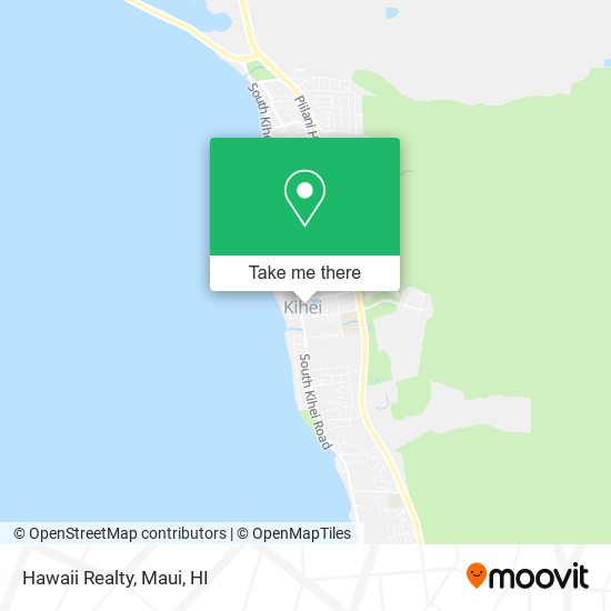 Hawaii Realty map