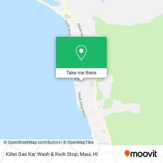 Kihei Gas Kar Wash & Kwik Stop map
