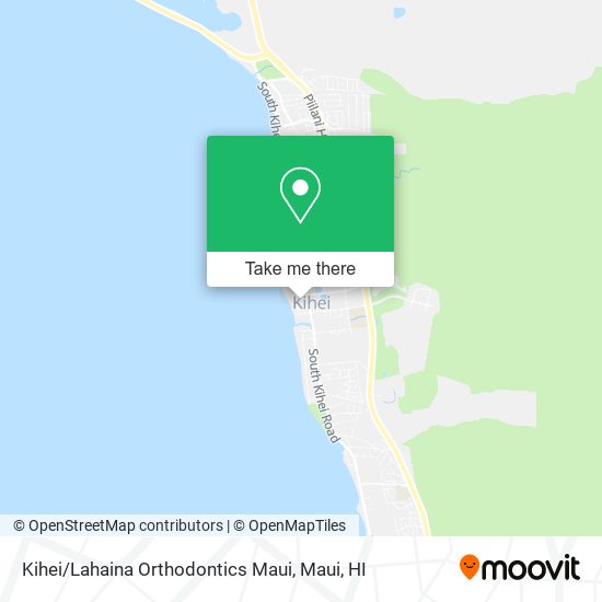 Kihei / Lahaina Orthodontics Maui map